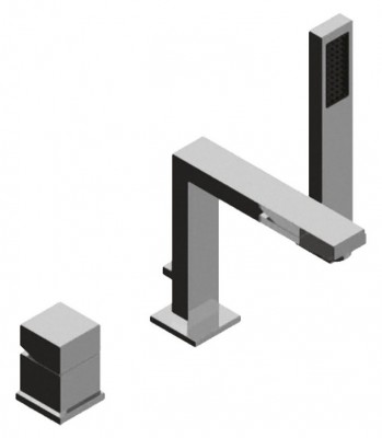 Смеситель на борт ванны Variante  LEVICO-BVD-01-Cr Levico