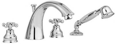 Смеситель на борт ванны на 4 отверстия Migliore Lady ML.LAD-981 CR(хром)