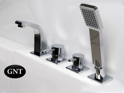 Смеситель на борт ванны на 4 отверстия GNT VISSMAN-H 77517 CR(хром)