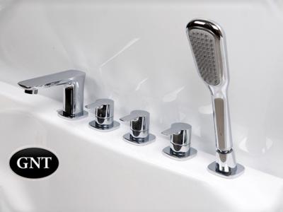 Смеситель на борт ванны на 5 отверстий GNT  Imatra-H 07846 CR(хром)