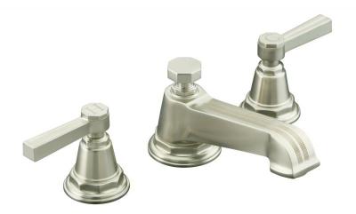 Смеситель Kohler Pinstripe K-13132-4B-BN никель