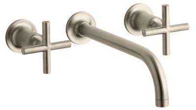 Смеситель Kohler Purist  Purist K-T14414-3-BV  бронза