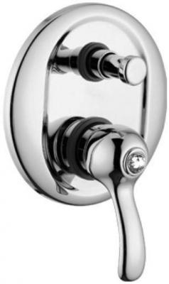 Смеситель скрытого монтажа с дивертором Migliore Lem Swarovski ML.LEM-1972 CR(хром)