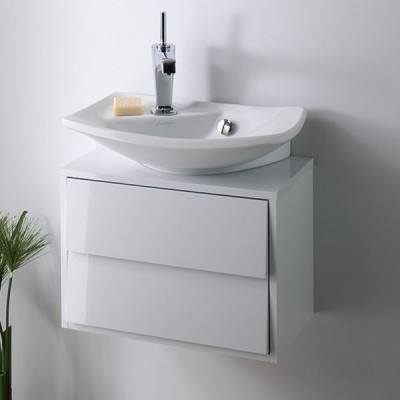 Тумба под раковину Jacob Delafon Escale 50 подвесная EB763-G1C Белый лак