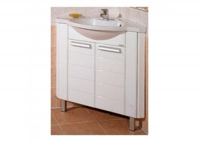 Тумба под раковину Акватон 426-1 Альтаир 62  1A042601AR010 белый глянец