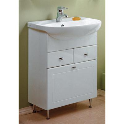 Тумба под раковину Акватон 549-1 Норма 65 549-1 1A054901NO010 1A0549K0NO010 белая