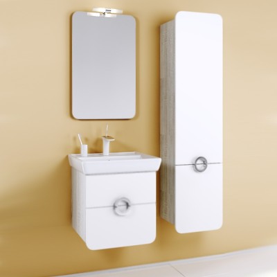 Седой дуб/белый