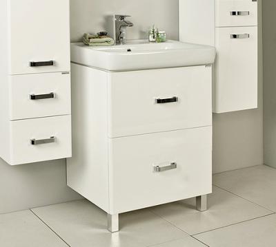 Тумба под раковину Акватон Америна 60 Н  1A169201AM010 Белый