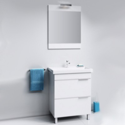 Тумба под раковину Aqwella Бриг 60 Br.01.06/2/W Белый