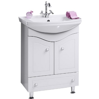 Тумба под раковину Aqwella Франческа 65 FR0106 Белый