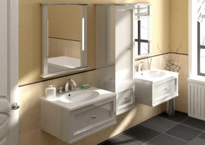 Тумба под раковину Astra-form Классик 70 белый глянец