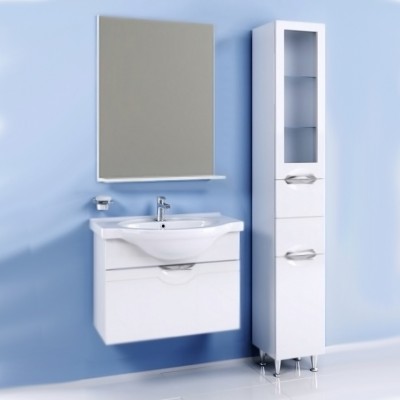 Тумба под раковину Aqwella Н-лайн 65 подвесная N-Li.01.06 Белый