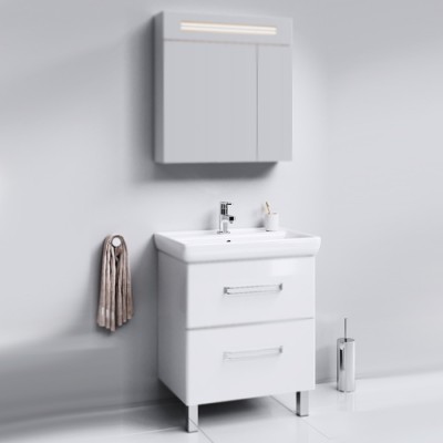 Тумба под раковину Aqwella Нео 70 Neo.01.07 Белый 