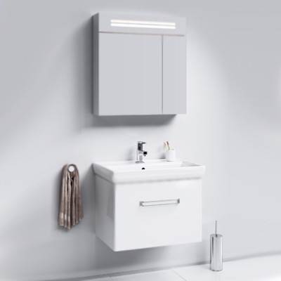 Тумба под раковину Aqwella Нео 70 подвесная Neo.01.07/1 Белый 