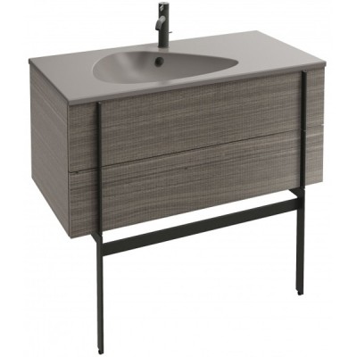 Тумба под раковину Jacob Delafon Nouvelle Vague 100 подвесная EB3032-N18  Белый глянец