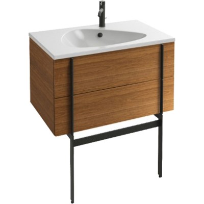 Тумба под раковину Jacob Delafon Nouvelle Vague 80 подвесная EB3030-N18 Белый глянец