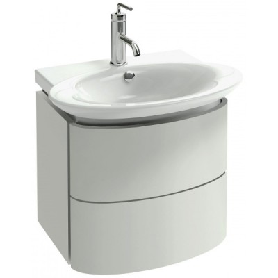 Тумба под раковину Jacob Delafon Presquile 60 подвесная EB1102-G1C Белый глянец