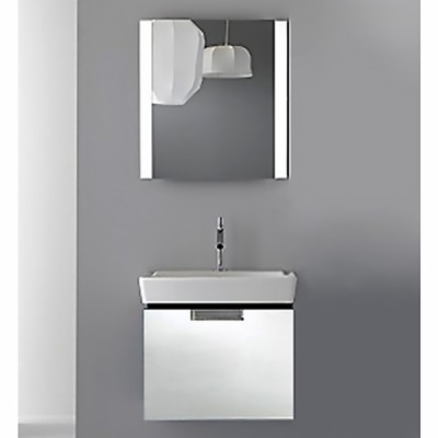 Тумба под раковину Jacob Delafon Reve 60 подвесная 1 ящик EB1130-G1C   Белая глянцевая