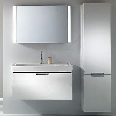 Тумба под раковину Jacob Delafon Reve 80 подвесная 1 ящик EB1131-G1C Белая