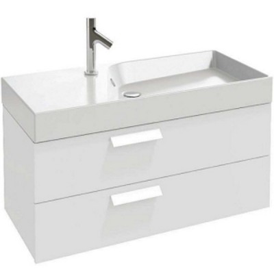 Белая глянцевая