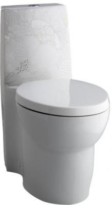 Унитаз Kohler Empress Bouquet K-14338-SMC-0 белый