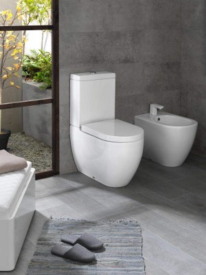 Унитаз напольный с креплениями направляемый выxод Noken Arquitect N390000009 Arquitect 