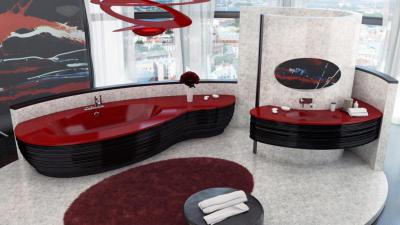 Цветная с блестками