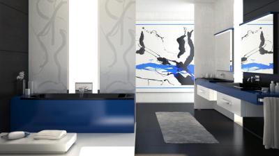 Имитация гранита с блестками