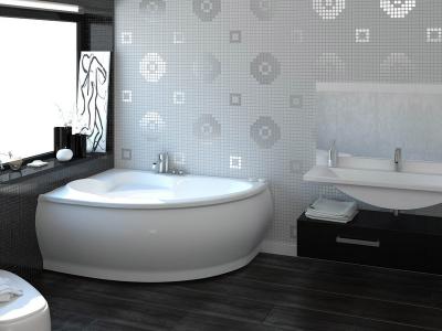 Цветная с блестками